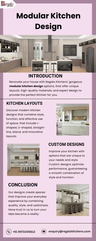 modular kitchen design
