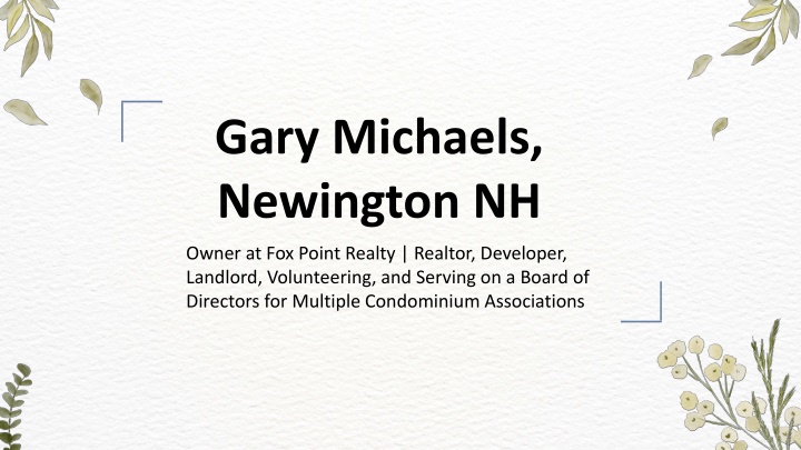 gary michaels newington nh