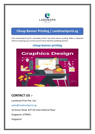 cheap banner printing landmarkprint sg