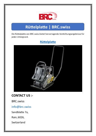 r ttelplatte brc swiss