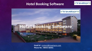 Hotel Booking Software