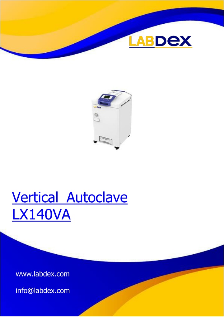 vertical autoclave lx140va www labdex com