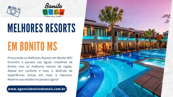 melhores resorts em bonito ms