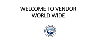 ASSISTANCE FOR PROJECT BIDDING IN SAUDI ARABIA | VENDOR WORLD WIDE