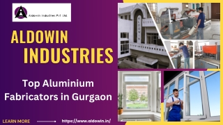 Top Aluminium Fabricators in Gurgaon for Doors and Windows