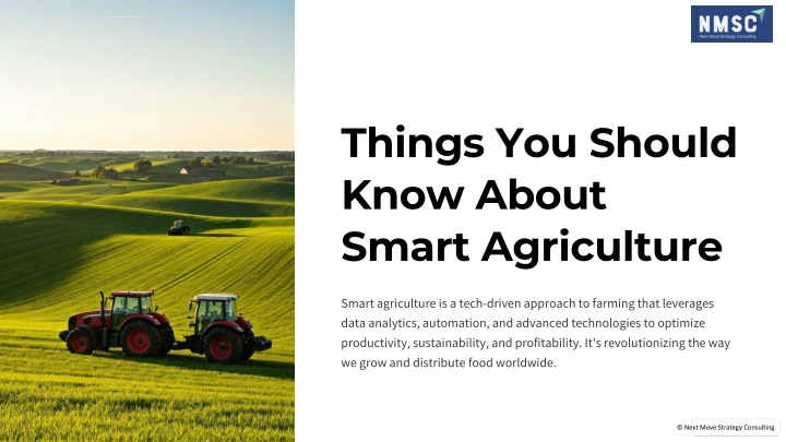 things you should know about smart agriculture