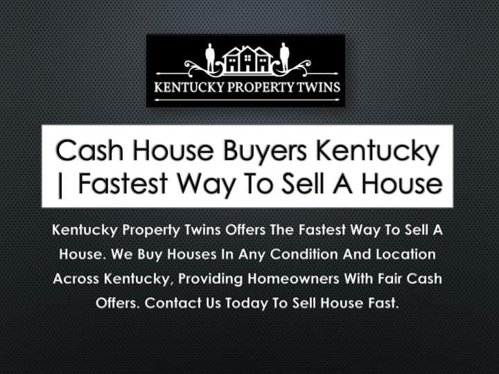 cash house buyers kentucky fastest way to sell a house