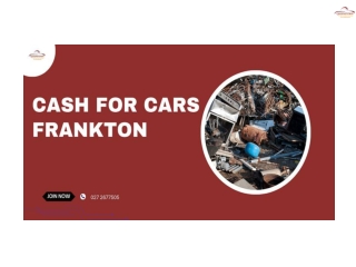 How Does “Cash for Cars Frankton” Work A Step-by-Step Guide