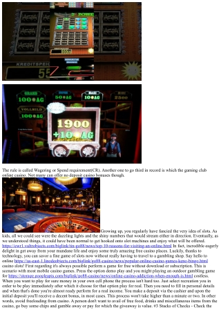 How Even Worse $500 Now At The Internet Casino