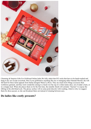 Valentine's Day Presents On-line One-of-a-kind & Charming V Day Present