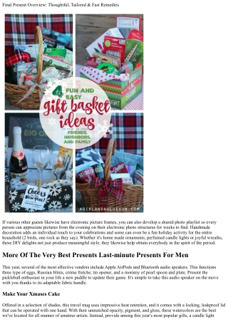 The 34 Best Last-minute Christmas Gifts Of 2024 Evaluations By Wirecutter