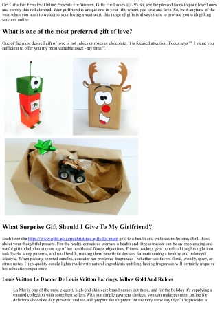 30 Best Present Ideas That Women Will Absolutely Enjoy