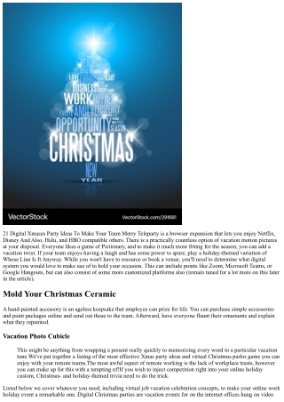 11 Christmas Celebration Ideas That Are Best For Remote Groups