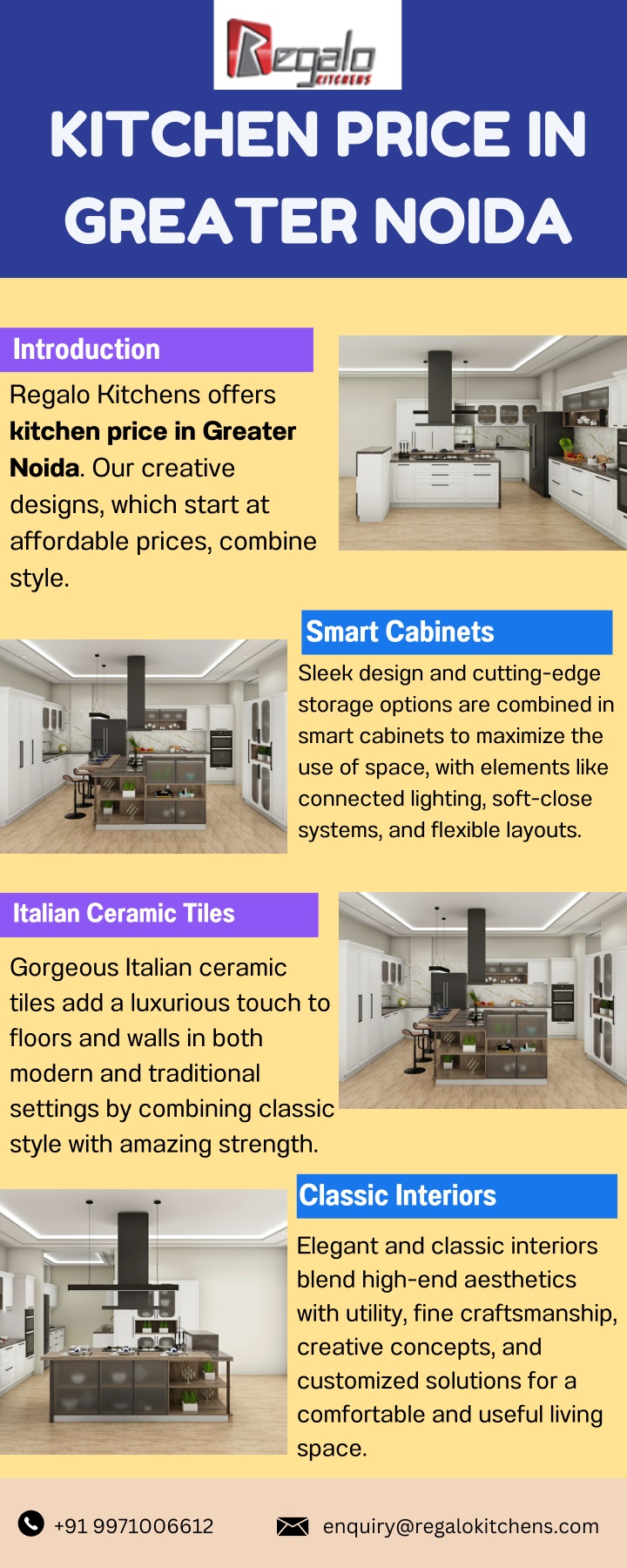 kitchen price in greater noida