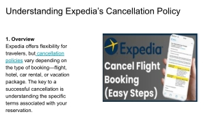 understanding expedia s cancellation policy