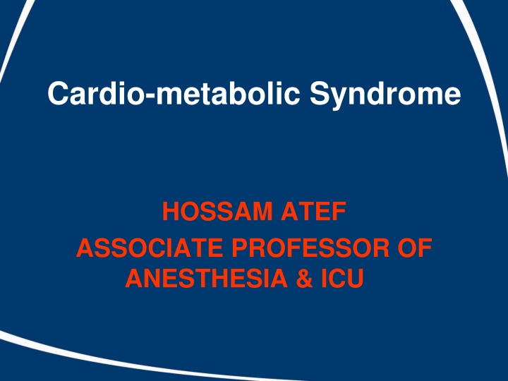 cardio metabolic syndrome hossam atef associate