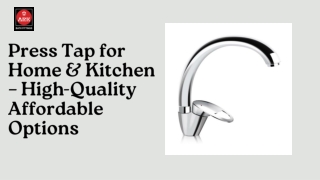 Press Tap for Home and Kitchen – High-Quality Affordable Options