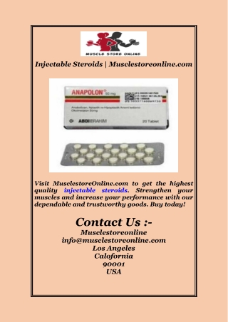 injectable steroids musclestoreonline com