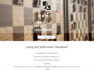 Luxury chessboard