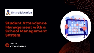 student attendance management with a school