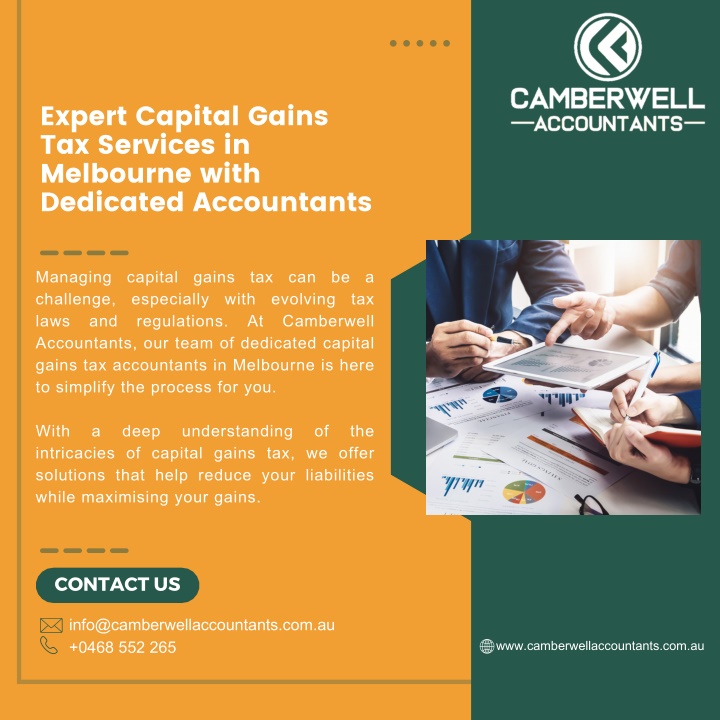 expert capital gains tax services in melbourne