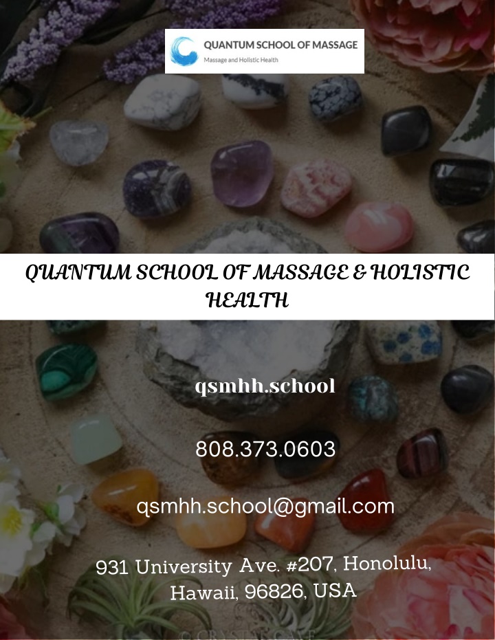 quantum school of massage holistic health