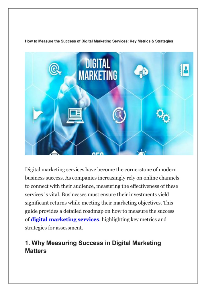 how to measure the success of digital marketing