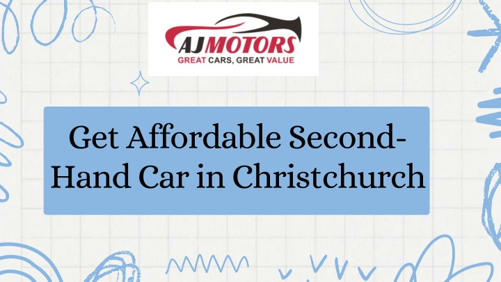 get affordable second hand car in christchurch