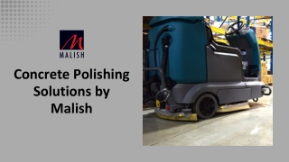 How to Polish Concrete the Right Way - The Malish Corporation