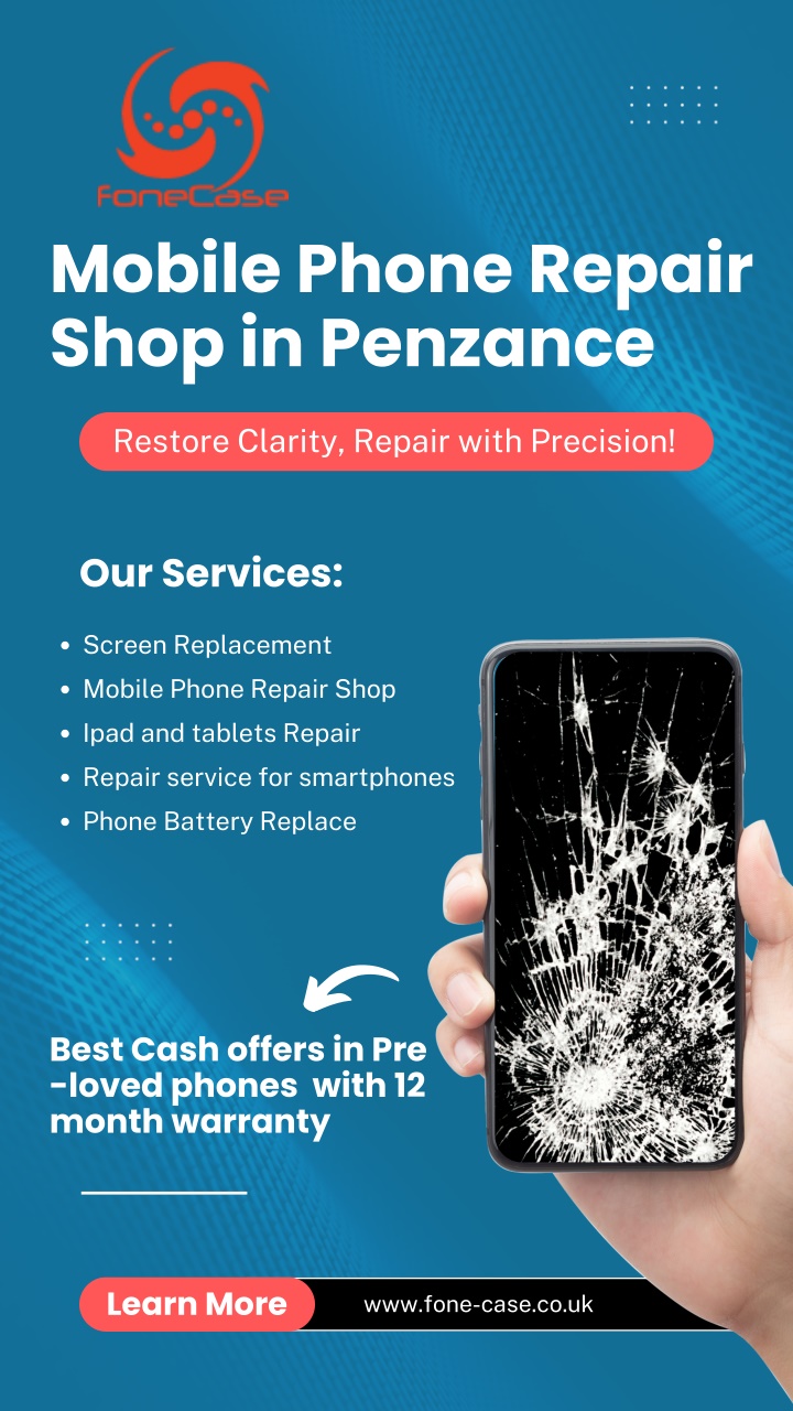 mobile phone repair shop in penzance