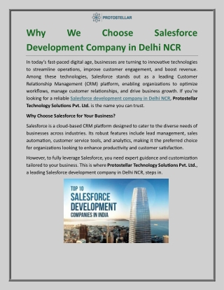 why development company in delhi ncr