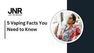 5 Vaping Facts You Need to Know