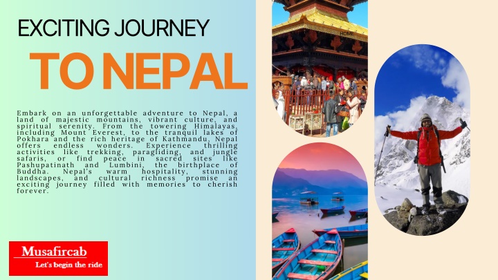 exciting journey to nepal