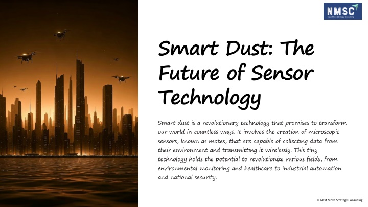 smart dust the future of sensor technology