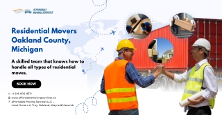 Residential Movers Oakland County, Michigan