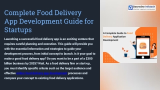 Complete Food Delivery App Development Guide for Startups