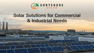 Cost-Effective Solar Solutions for Commercial and Industrial Needs