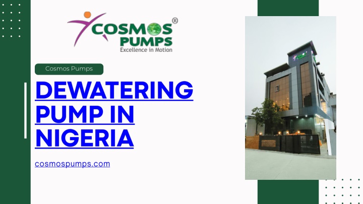 cosmos pumps