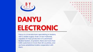 Experience Reliable And Efficient Heating with Kapton Heaters - DANYU ELECTRONIC