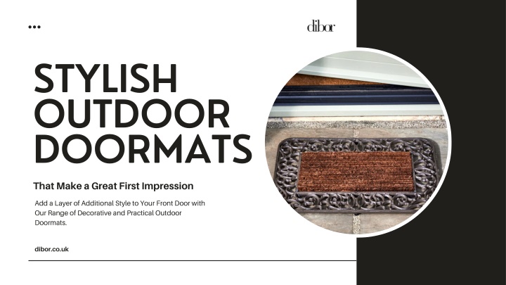 stylish outdoor doormats