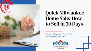 We Buy Houses Milwaukee: Sell Your Home Fast