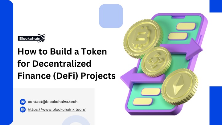 how to build a token for decentralized finance