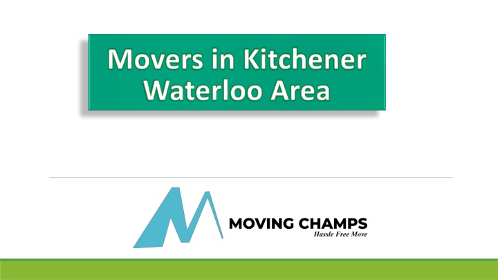 movers in kitchener waterloo area