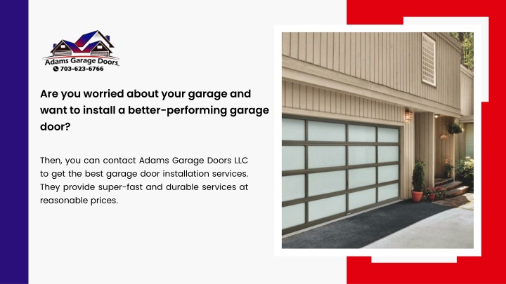 are you worried about your garage and want