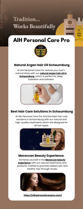 Natural Argan Hair Oil Schaumburg