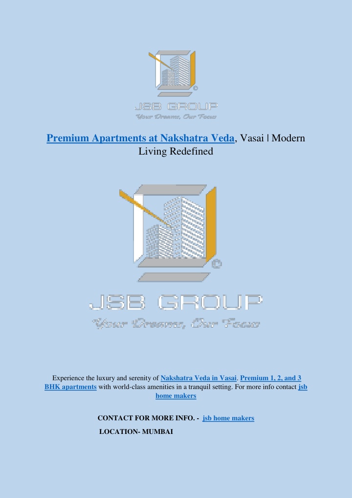 premium apartments at nakshatra veda vasai modern