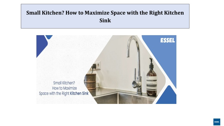 small kitchen how to maximize space with the right kitchen sink