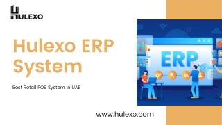 Complete Retail Management with Hulexo ERP: The Ultimate POS and ERP System for