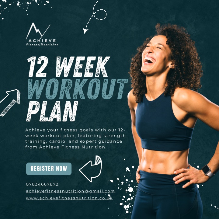 12 week workout plan achieve your fitness goals