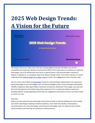 2025 Web Design Trends